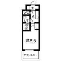 アーバンフラッツ五条堀川1104の間取り