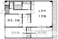 ガーデンスクエア瀬田304の間取り