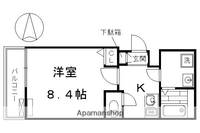 メゾン・ド・衣田308の間取り