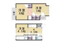 山科パールハイツ9-41の間取り