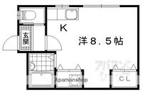 シャローム西野IIAの間取り
