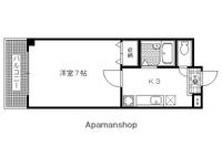 サンアルファー北山401の間取り