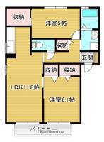 物件の間取り画像