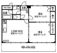 エーデルハイム102の間取り