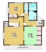 物件の間取り画像