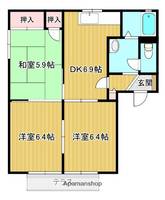 物件の間取り画像