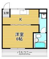スカイドーム寺田の間取り