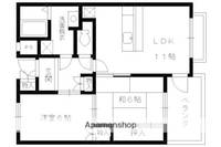 物件の間取り画像