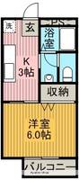 リバーハイツ宇治の間取り
