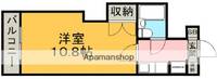 京都府京都市北区上賀茂葵之森町の賃貸マンションの間取り