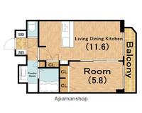 物件の間取り画像