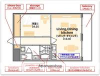 物件の間取り画像