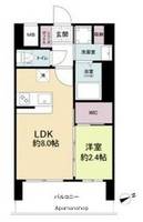 セレニテ難波ミラク壱番館の間取り