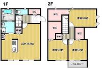 LACINE柴原101号室の間取り