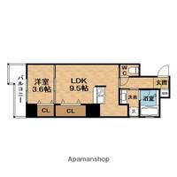 ラグレース天六(LAGRACE天六)の間取り