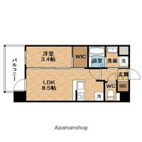 エステムコート新大阪XVIパルスの間取り