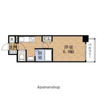 大阪府大阪市西区京町堀1丁目の賃貸マンションの間取り