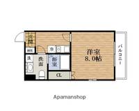 大阪府大阪市港区市岡2丁目の賃貸マンションの間取り