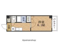 大阪府大阪市西区新町1丁目の賃貸マンションの間取り