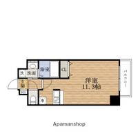 大阪府大阪市中央区松屋町住吉の賃貸マンションの間取り