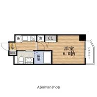大阪府大阪市西区九条南2丁目の賃貸マンションの間取り