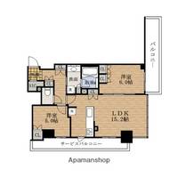 大阪府大阪市中央区東心斎橋1丁目の賃貸マンションの間取り