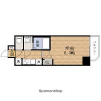 大阪府大阪市天王寺区生玉町の賃貸マンションの間取り