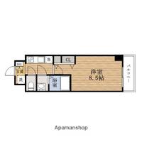 大阪府大阪市西区九条南3丁目の賃貸マンションの間取り
