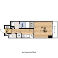 大阪府大阪市浪速区敷津西1丁目の賃貸マンションの間取り