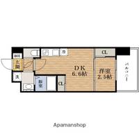 大阪府大阪市西区川口3丁目の賃貸マンションの間取り