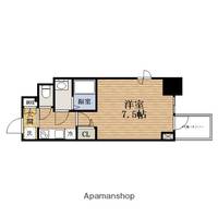 大阪府大阪市西区西本町1丁目の賃貸マンションの間取り