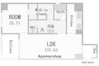 物件の間取り画像