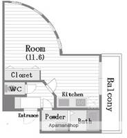 物件の間取り画像