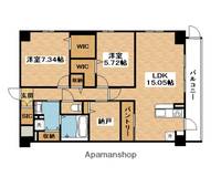 カルム小西Ⅴの間取り