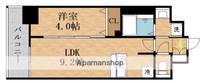 ソルテラスOSAKAJO ESTの間取り
