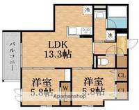 物件の間取り画像