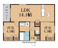 物件の間取り画像