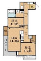 物件の間取り画像