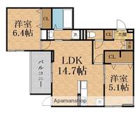 物件の間取り画像