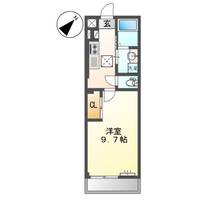 ジェンティー フルールの間取り