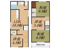 物件の間取り画像