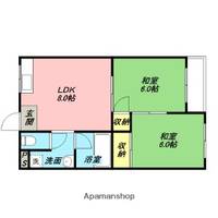 園村マンション.202の間取り