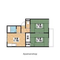 プレジール貴志Ⅱ106の間取り