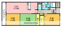 物件の間取り画像