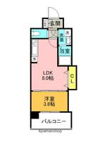 シェリロ香里園の間取り