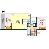 D-residence東五百住町の間取り