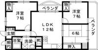 物件の間取り画像