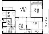 物件の間取り画像