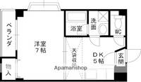 大阪府大阪市鶴見区放出東3丁目の賃貸マンションの間取り