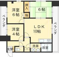 物件の間取り画像